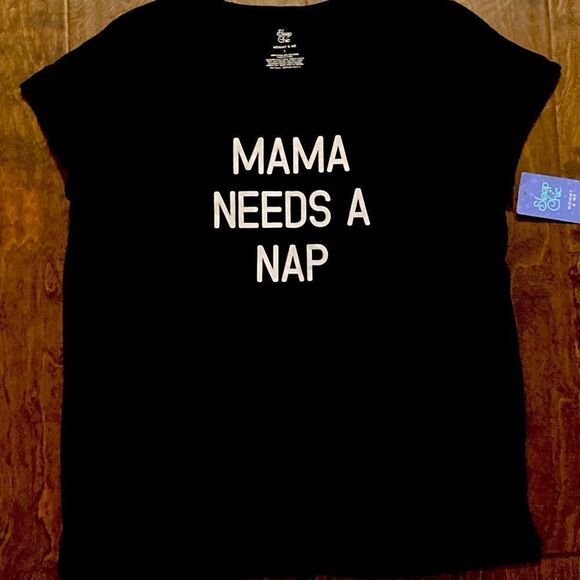 Momma Need A Nap Tee  - Picture 1 of 3